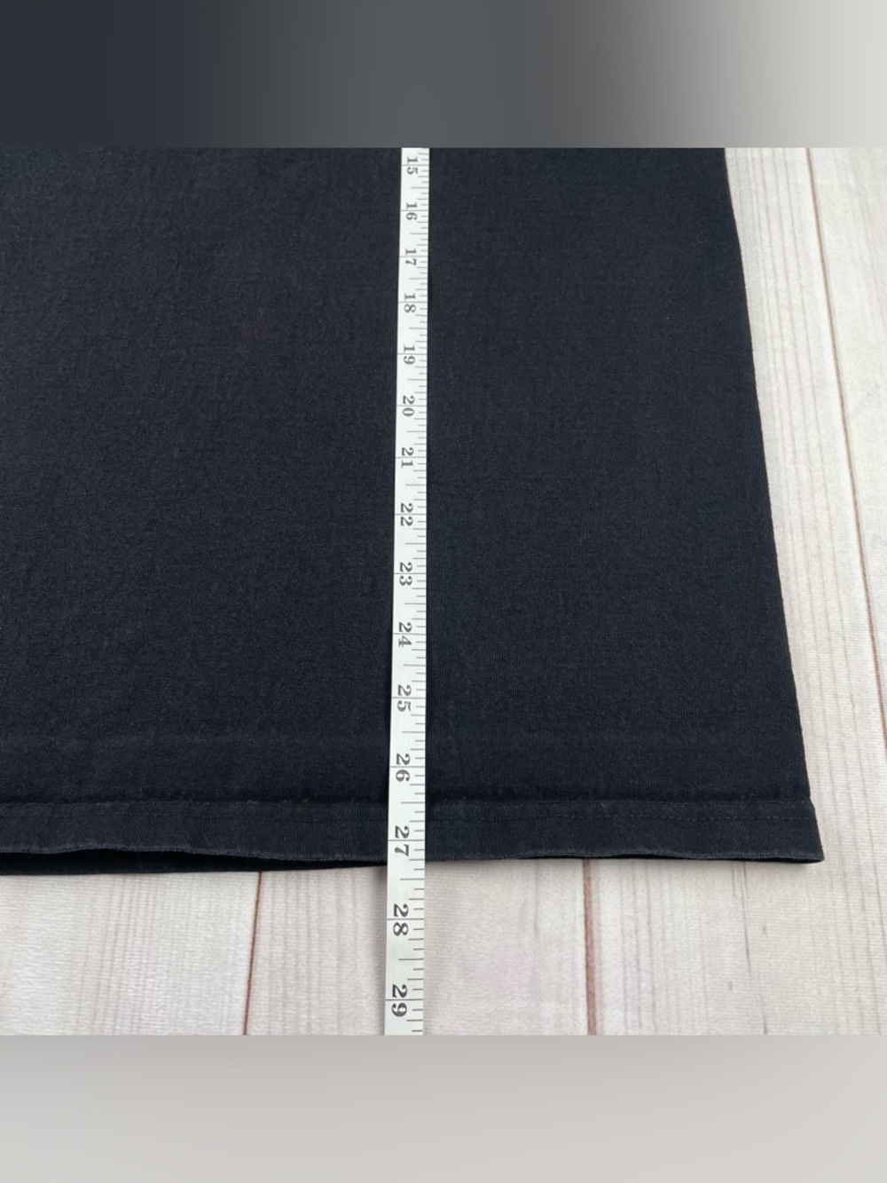 Vintage Pro Club T Shirt Mens L Black Crew Blank Tee Heavyweight Made in USA y2k - Picture 8 of 9